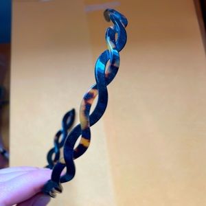 Jcrew tortoise shell twist headband